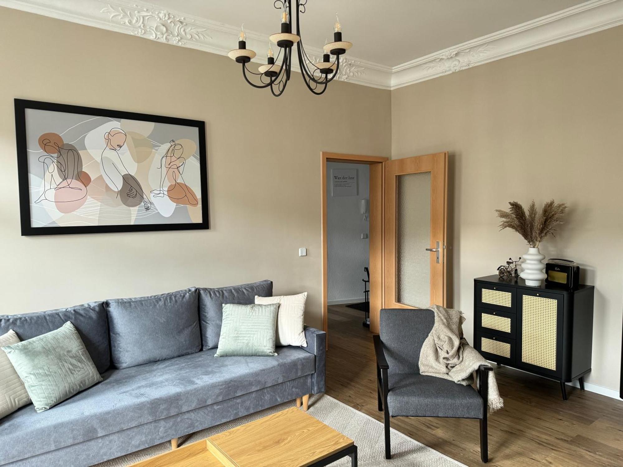 Stylisches Appartement Im Jugendstil-Viertel Chemnitz Exteriör bild