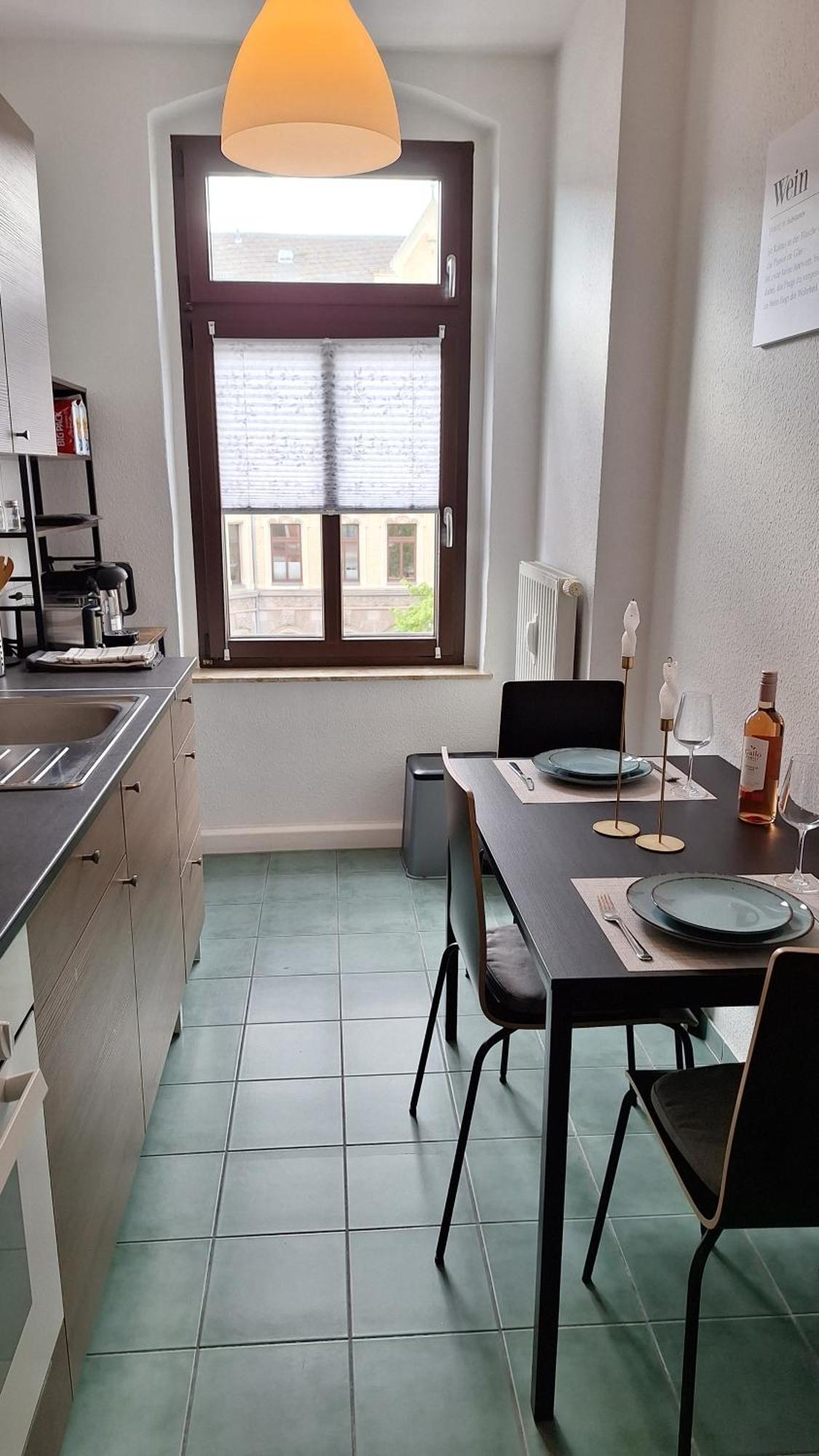 Stylisches Appartement Im Jugendstil-Viertel Chemnitz Exteriör bild